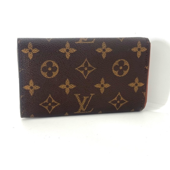 Very good condition authentic Louis Vuitton Monogram Tresor Wallet CA1908 - Picture 5 of 16